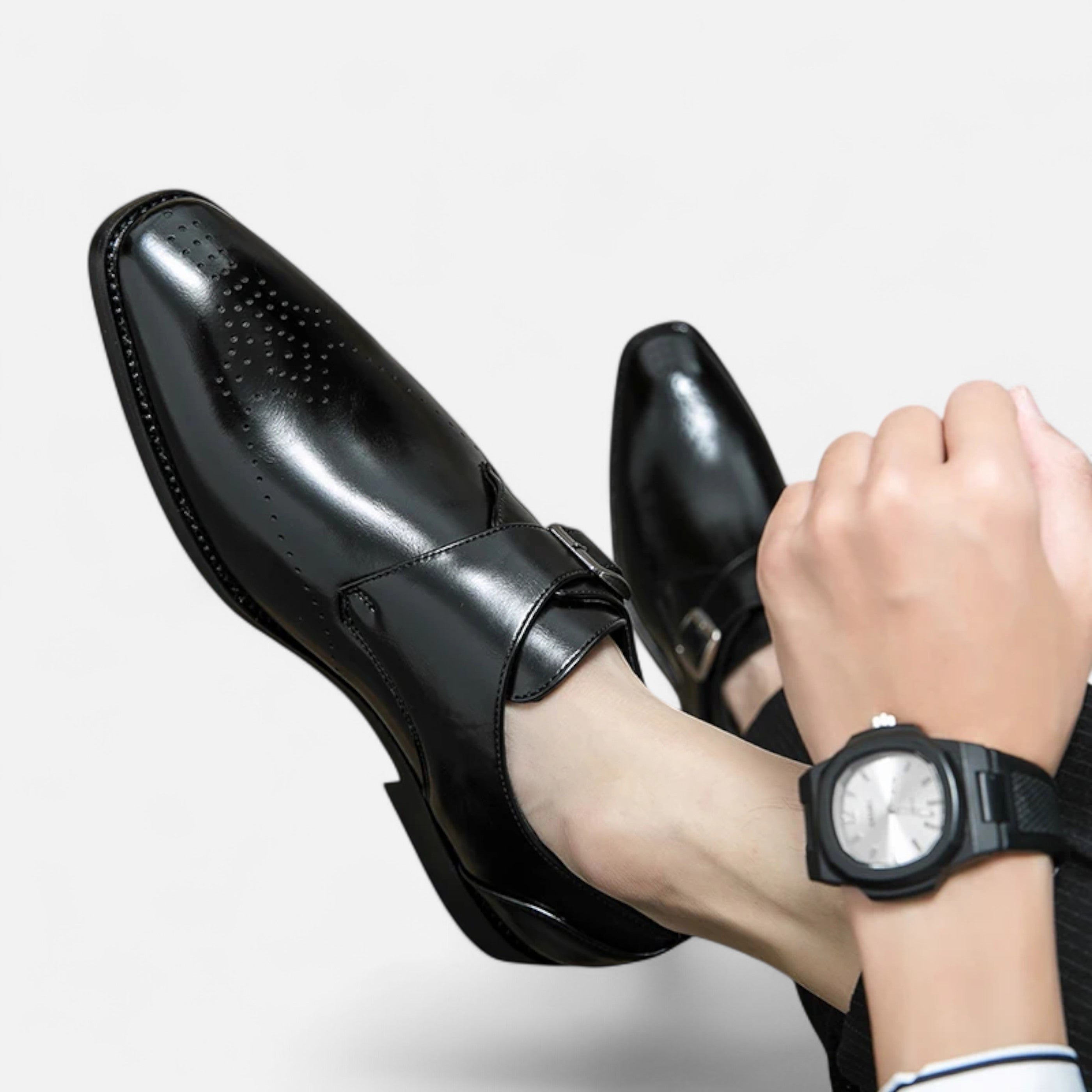 Kowalski | Męskie Mokasyny z Włoskiego Rzemiosła z Wypolerowanym Wykończeniem | Eleganckie Obuwie na Wesele i Formalne Okazje 5