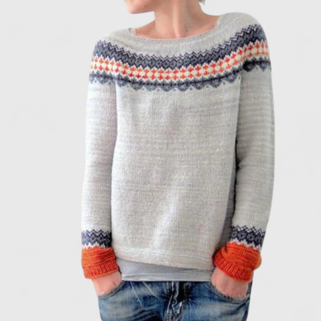 Veronika - Sweter Casual i Przytulny