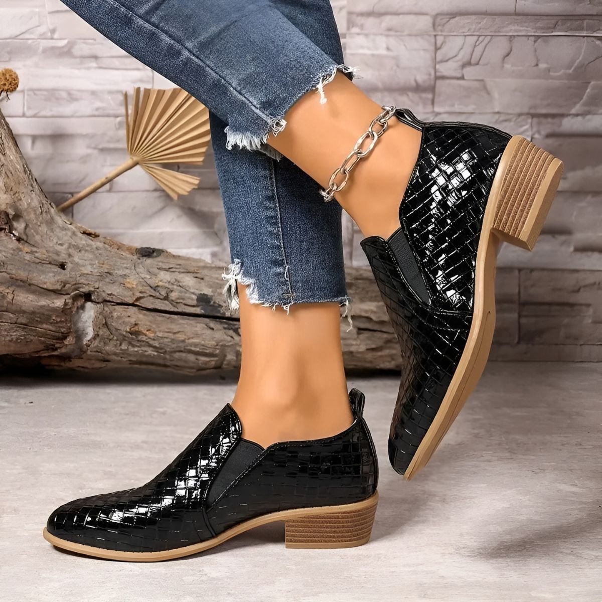 Alexia | Buty Oxfordy Damskie – Eleganckie Wegańskie Obuwie na Co Dzień