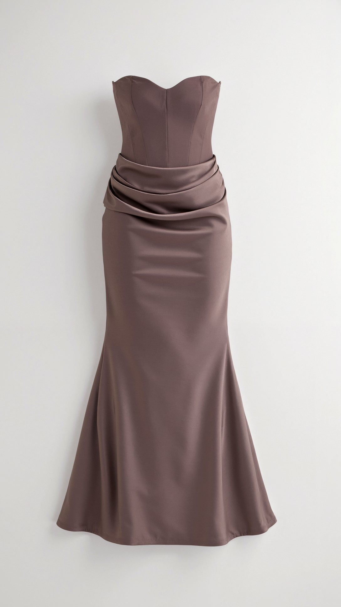 Bella | Sukienka maxi na wesele – Elegancka sukienka wieczorowa z dekoltem bez ramiączek