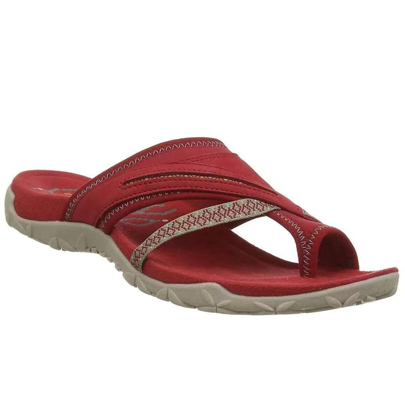 Britta | Sandały Damskie – Wygodne Sandały Casual w Kolorze Czarno-Czarnym