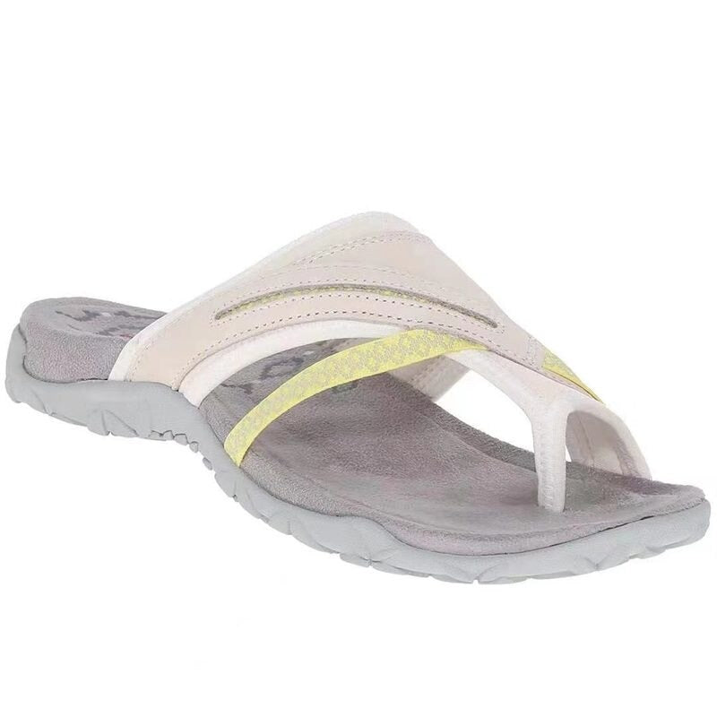 Britta | Sandały Damskie – Wygodne Sandały Casual w Kolorze Czarno-Czarnym