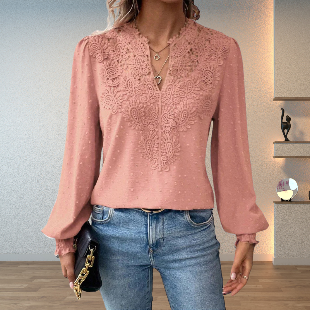 Colette | Bluzka Damska – Elegancka Bluzka z Długim Rękawem na Każdą Okazję 7