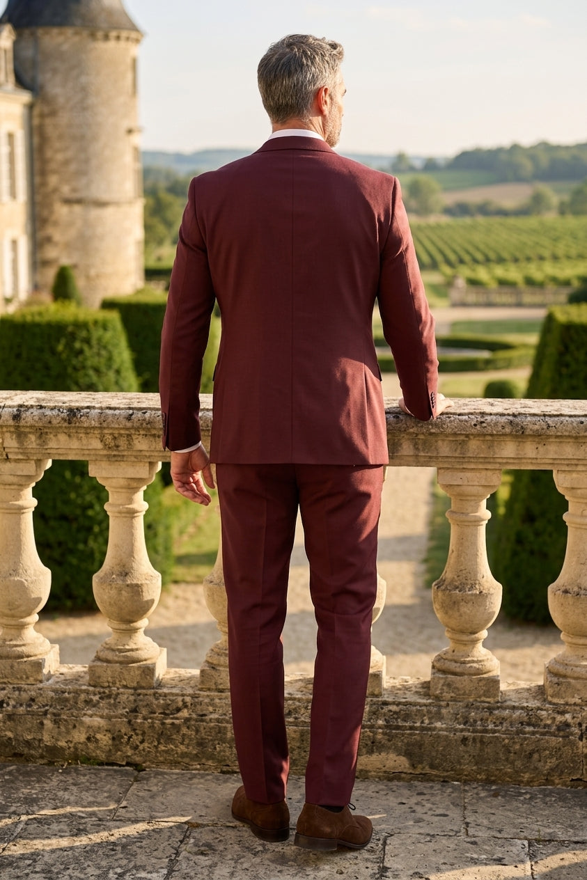 Langforda | Garnitur Męski – Elegancki Dwuczęściowy Garnitur na Wesele