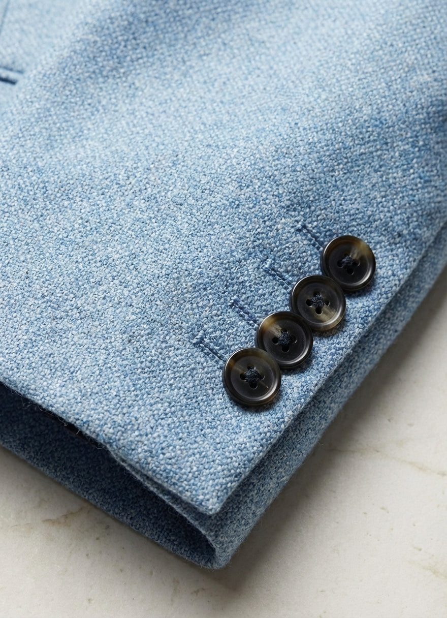 Paweł | Letni Garnitur Męski 2-Częściowy z Marynarką i Spodniami | Elegancki Styl na Wesele 9