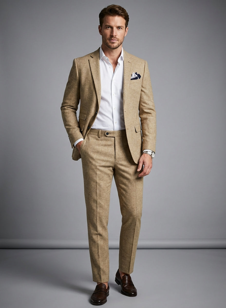 Paweł | Letni Garnitur Męski 2-Częściowy z Marynarką i Spodniami | Elegancki Styl na Wesele 5