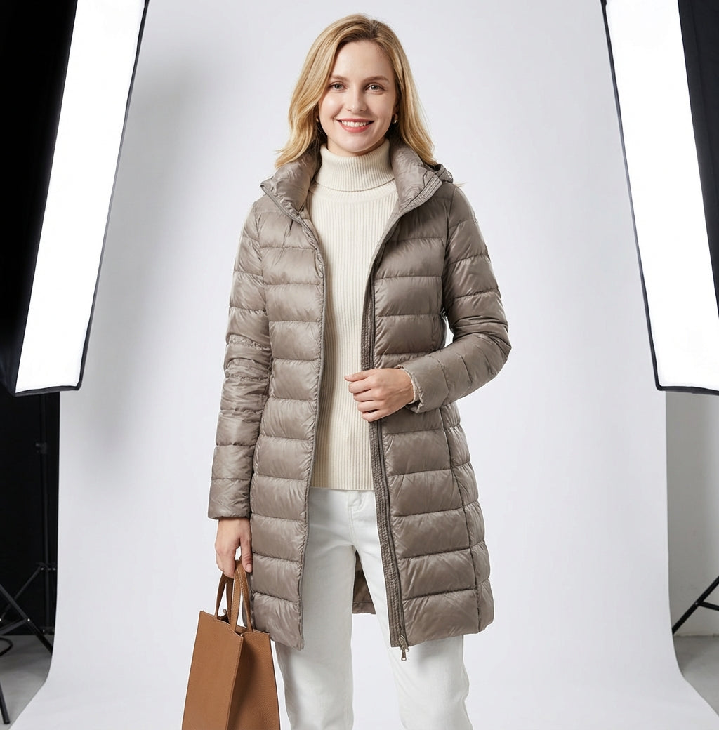 Elona - Ultralekka Kurtka Puchowa
