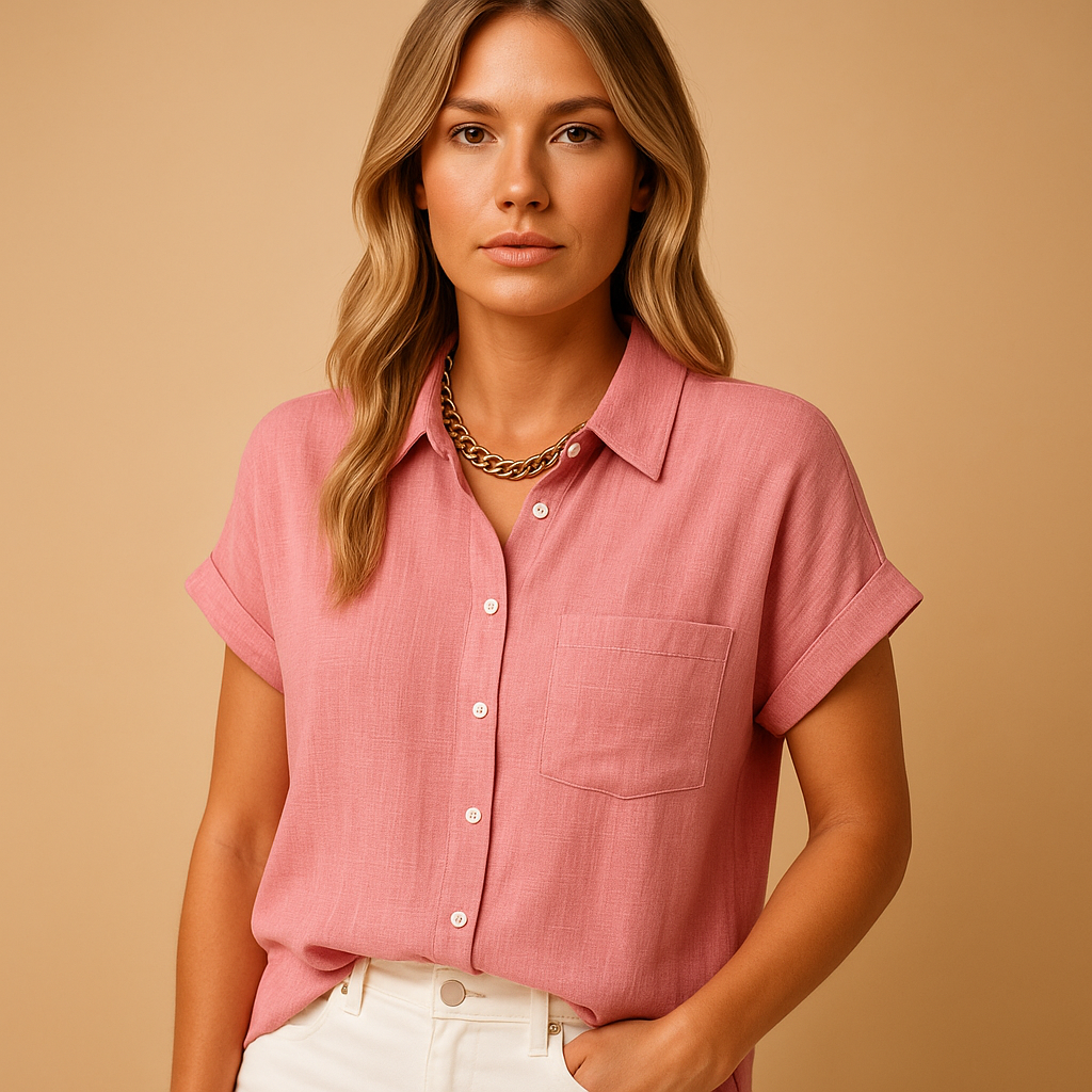 Grace | Bluzka damska – Elegancka letnia bluzka z lekkiego materiału na ciepłe dni
