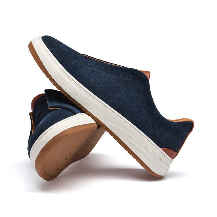 László | Buty męskie – Eleganckie skórzane slip-on do codziennego użytku