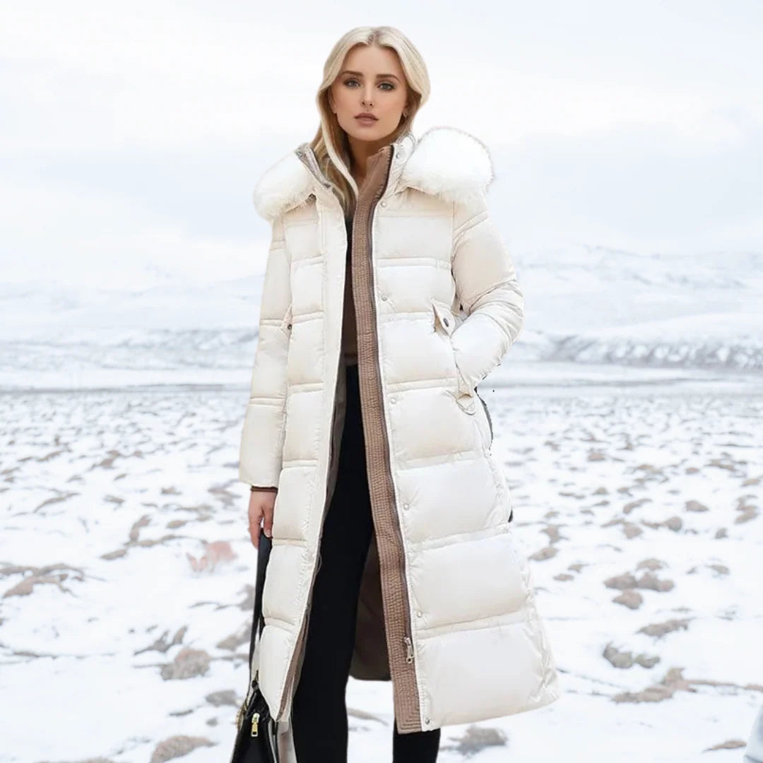 Lucia | Parka Zimowa Damska – Elegancka Kurtka Z Kapturem Z Futrzanym Wykończeniem 11