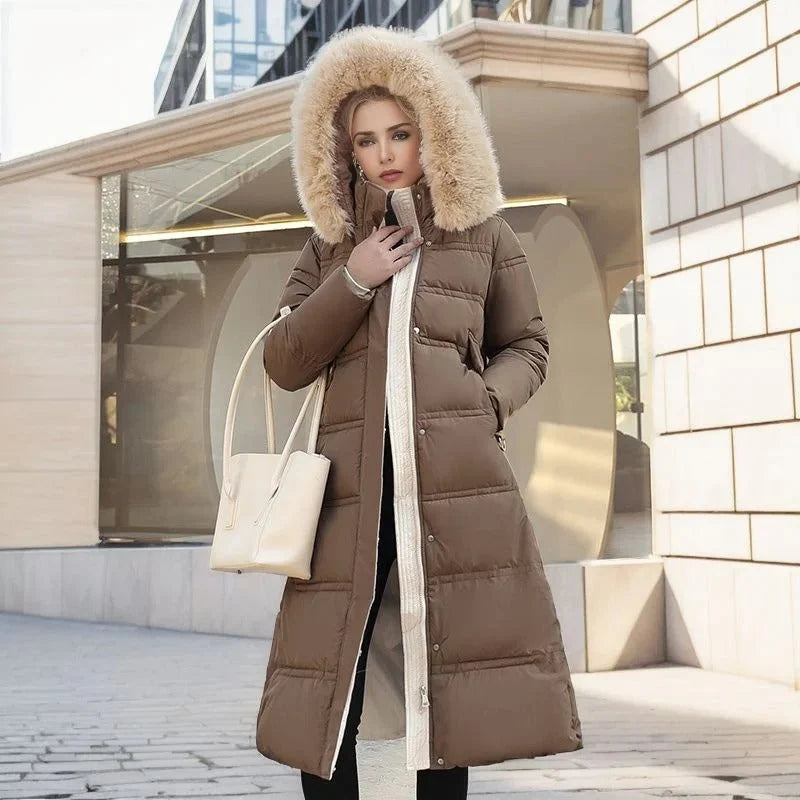 Lucia | Parka Zimowa Damska – Elegancka Kurtka Z Kapturem Z Futrzanym Wykończeniem 3