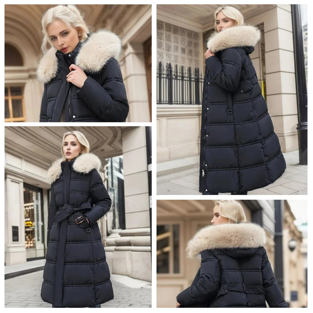 Lucia | Parka Zimowa Damska – Elegancka Kurtka Z Kapturem Z Futrzanym Wykończeniem 8
