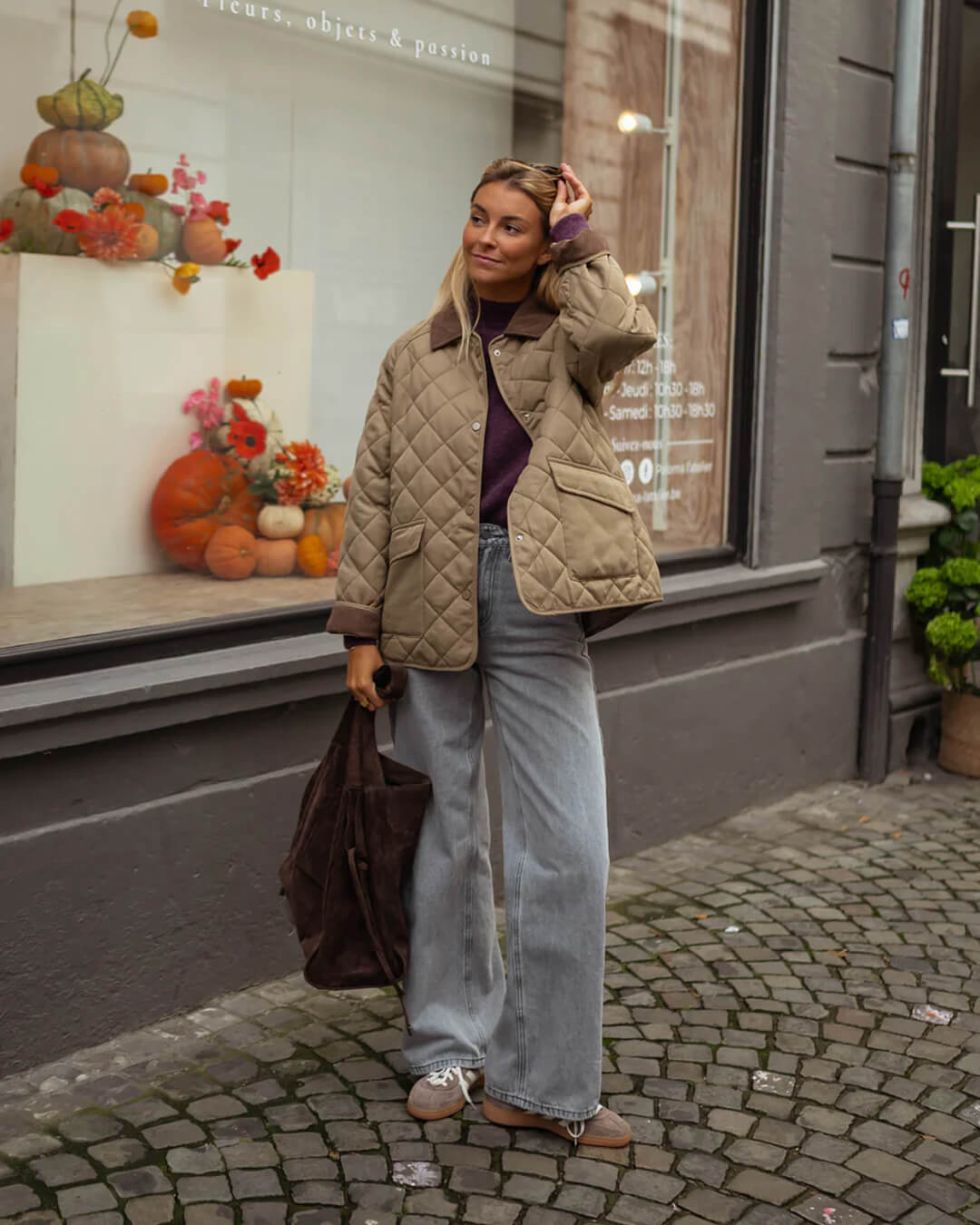 Stylowa Zimowa Kurtka Pikowana dla Kobiet z Lekka Izolacją | Elegancki Design na Chłodne Dni 3