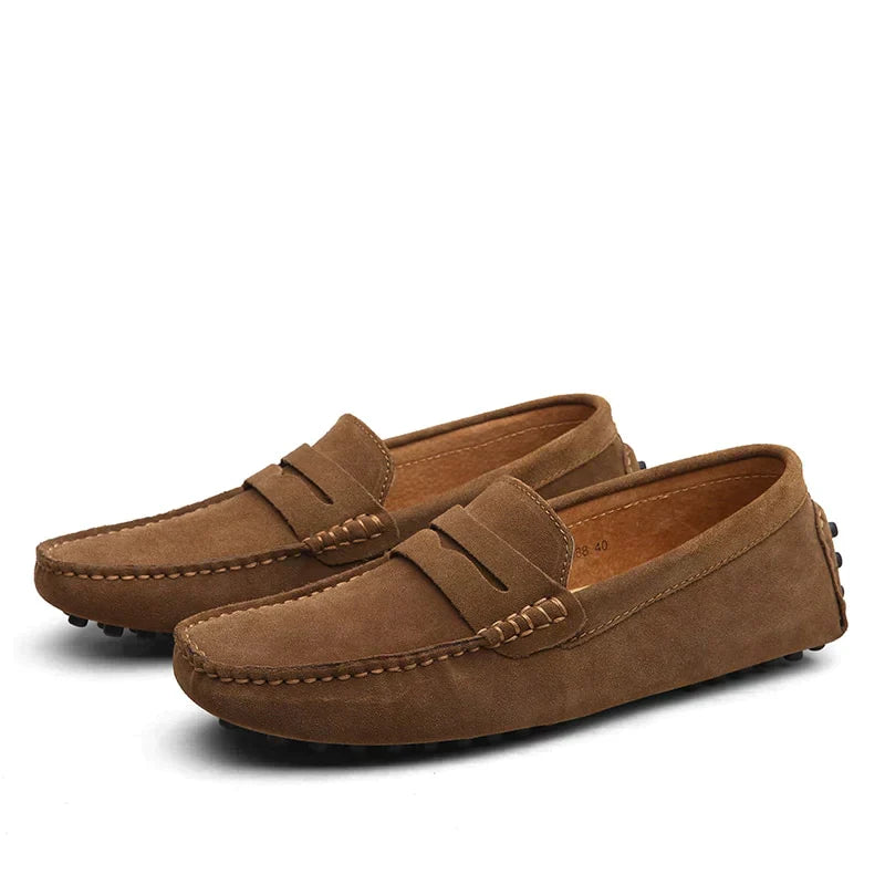 Jarek | Czarne Mokasyny Męskie – Wygodne i Eleganckie Buty Mokasyny