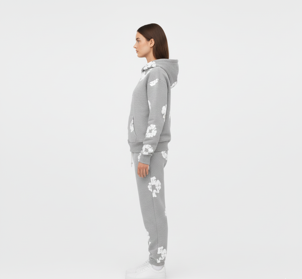 Stylowy Dres Unisex | Bawełnowy Dres z Nadrukiem Graficznym | Wygodny Krój na Co Dzień 3