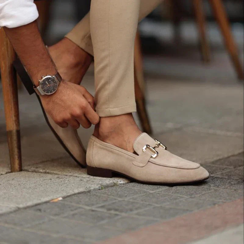 Zamszowe Mokasyny Męskie | Eleganckie Buty Mokasyny na Co Dzień – Wygodne i Stylowe Obuwie 0
