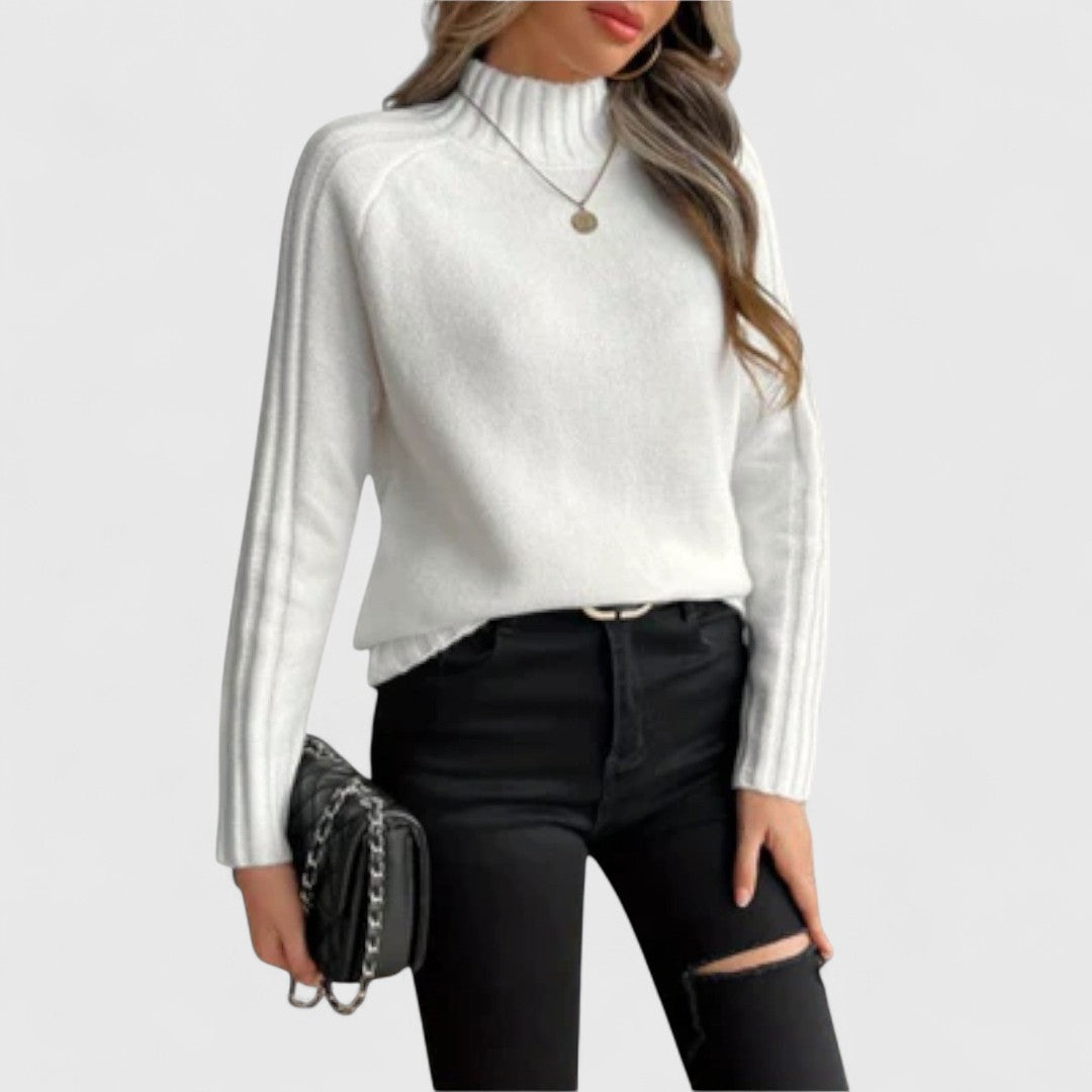 Hannah - Elegancki Sweter Dziany