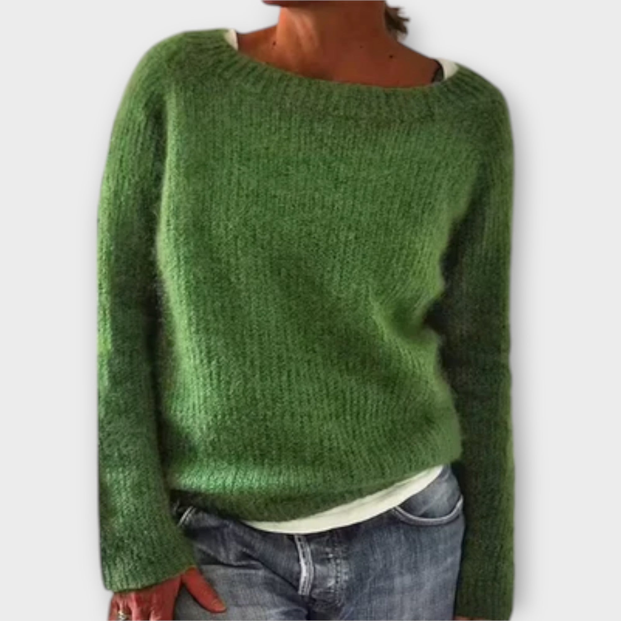 Regine – Sweter z jednolitym kolorem