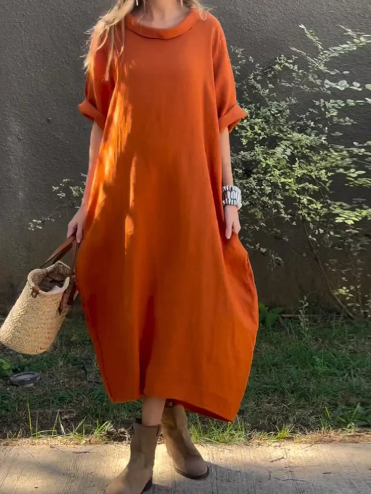 MARIOLA | Lekka Sukienka Maxi