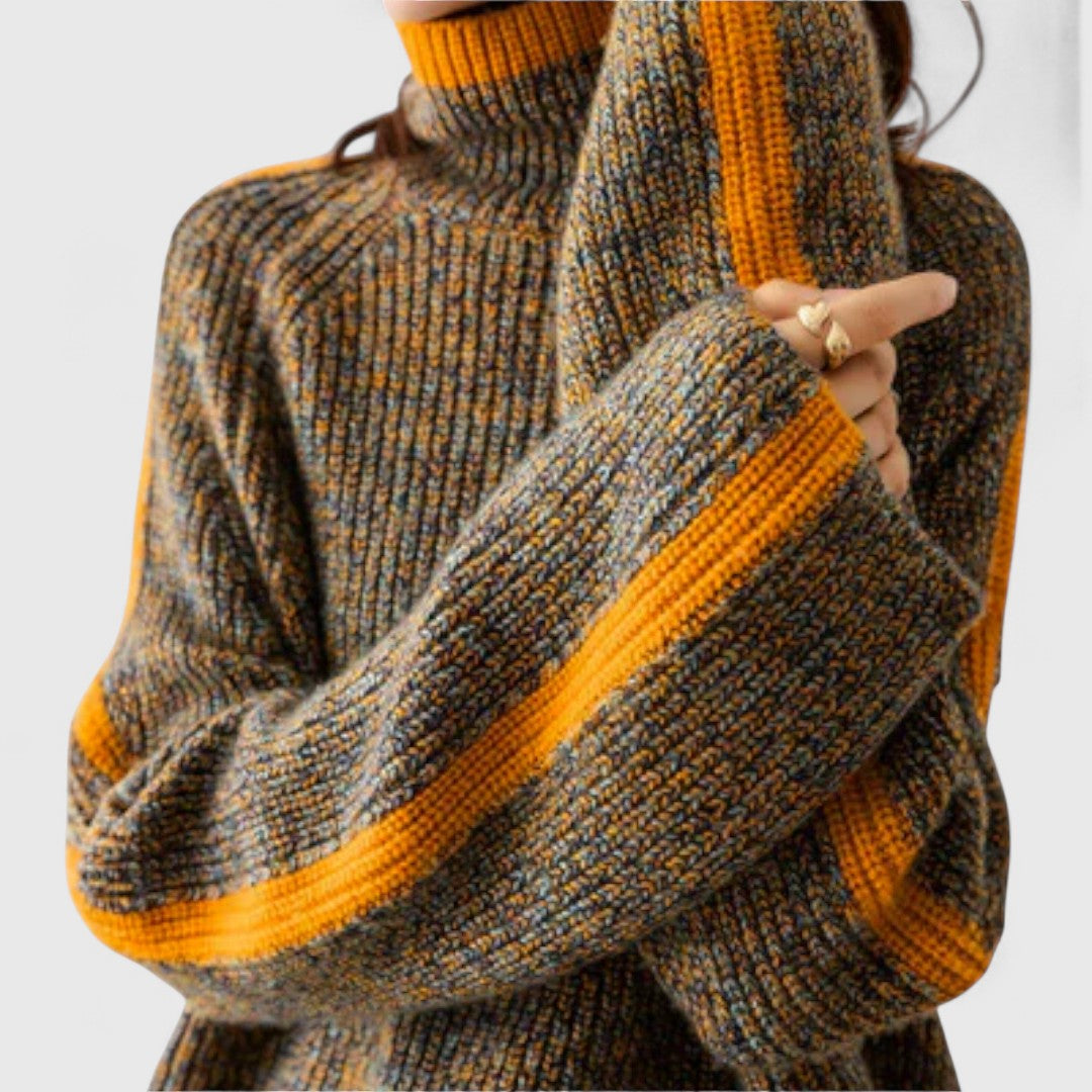 Breseis - Vintage Sweter z Golfem