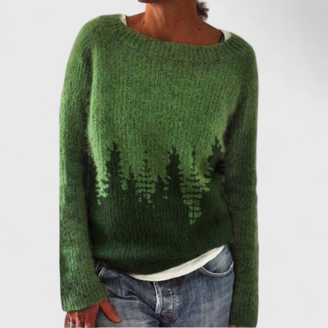 Veronika - Sweter Casual i Przytulny