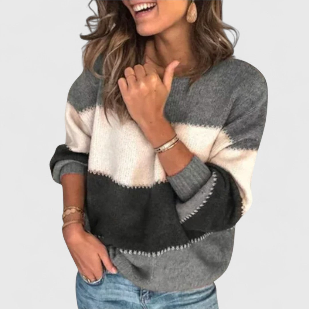 Elisa - Sweter Casual i Przytulny