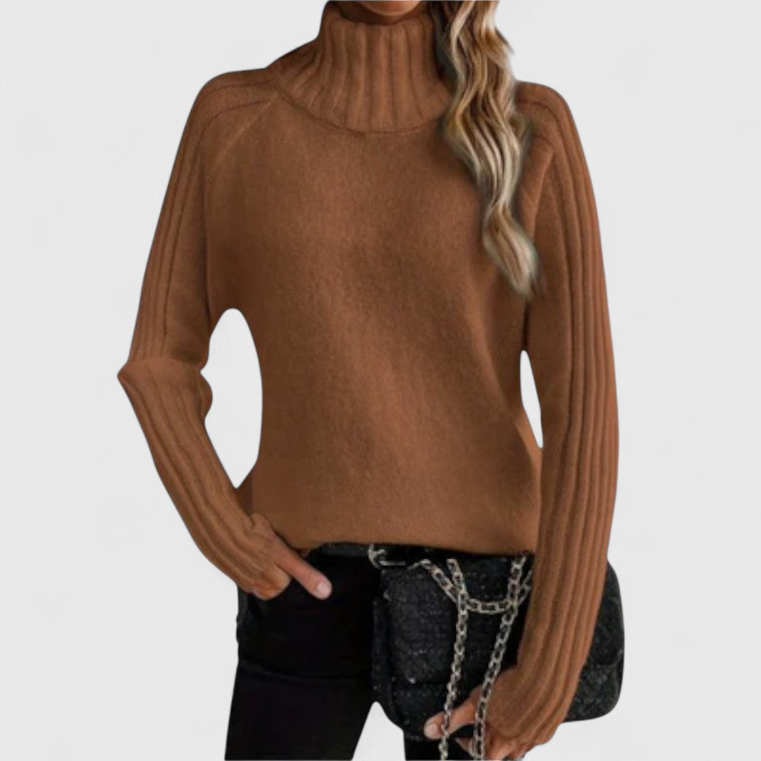 Hannah - Elegancki Sweter Dziany