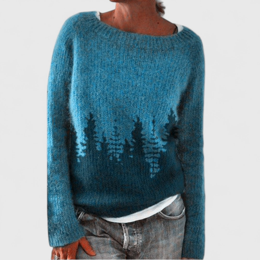 Veronika - Sweter Casual i Przytulny