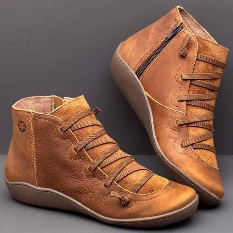 Anglade | Buty codzienne – Wygodne skórzane buty z elastyczną podeszwą w kolorze czarnym