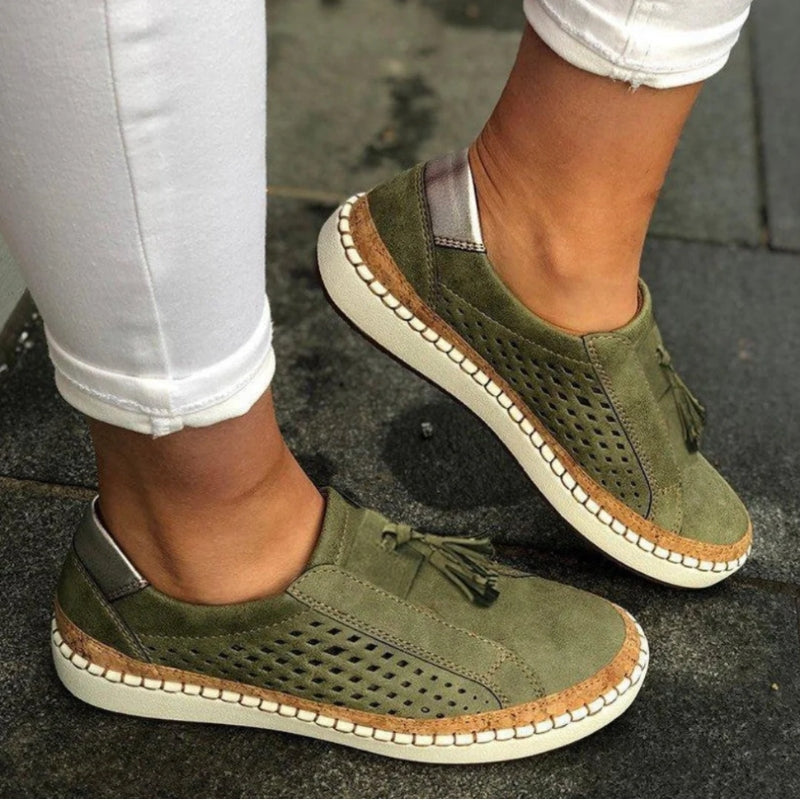 Arden | Buty damskie Orthoflex – Eleganckie wsuwane buty dla wąskich stóp z oddychającą cholewką