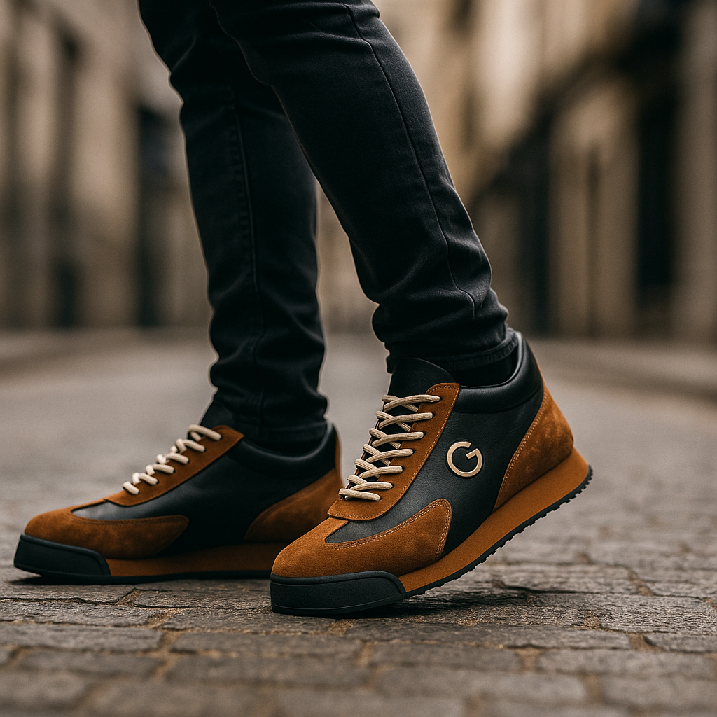 Armando | Buty męskie – Eleganckie skórzane obuwie na oficjalne okazje w kolorze czarnym