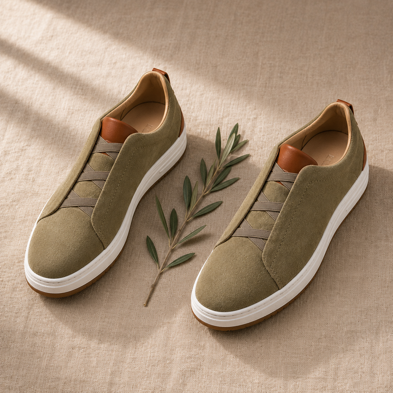 László | Buty męskie – Eleganckie skórzane slip-on do codziennego użytku