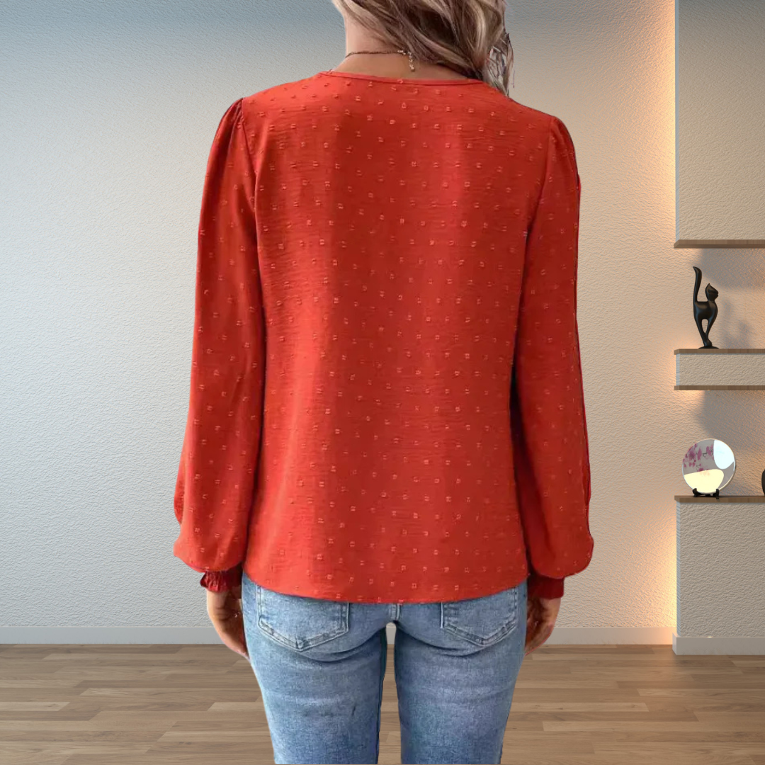 Colette | Bluzka Damska – Elegancka Bluzka z Długim Rękawem na Każdą Okazję 1