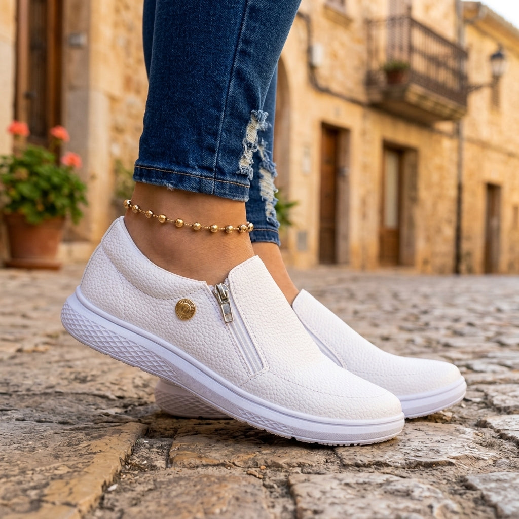 Liana | Buty Damskie - Wygodne Buty Zapinane na Zamek na Co Dzień z Wsparciem i Stylem