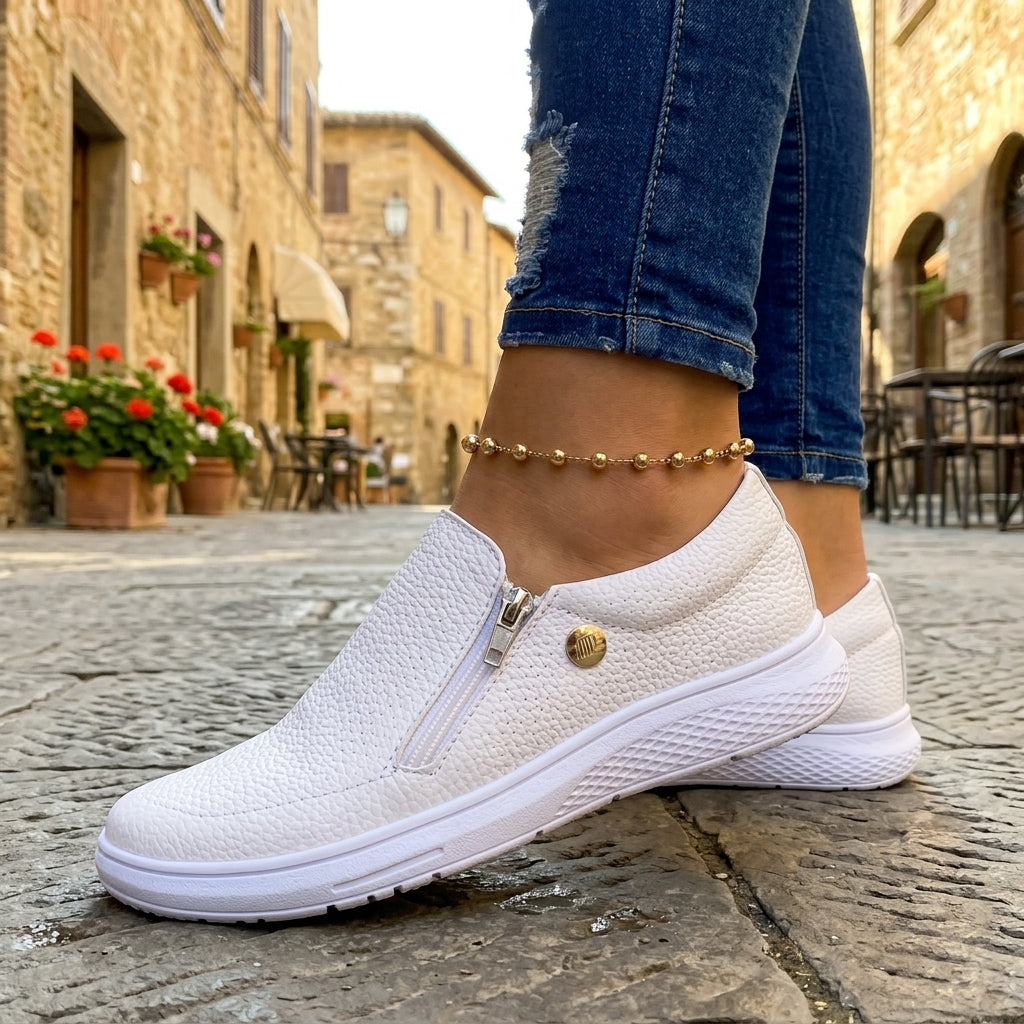 Liana | Buty Damskie - Wygodne Buty Zapinane na Zamek na Co Dzień z Wsparciem i Stylem