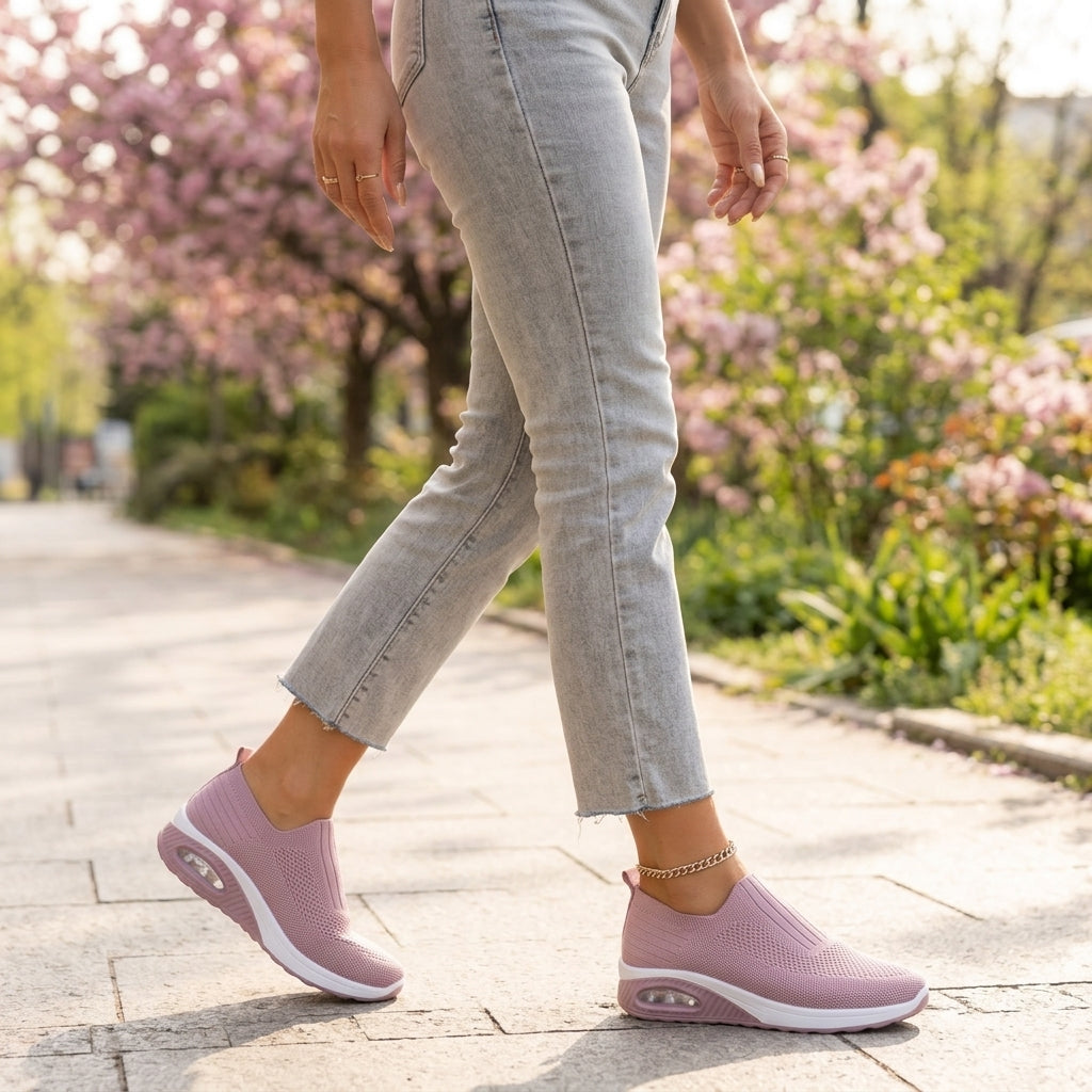 Ewa | Buty Ortopedyczne Damskie – Wygodne Wsuwane Obuwie z Amortyzowaną Podeszwą