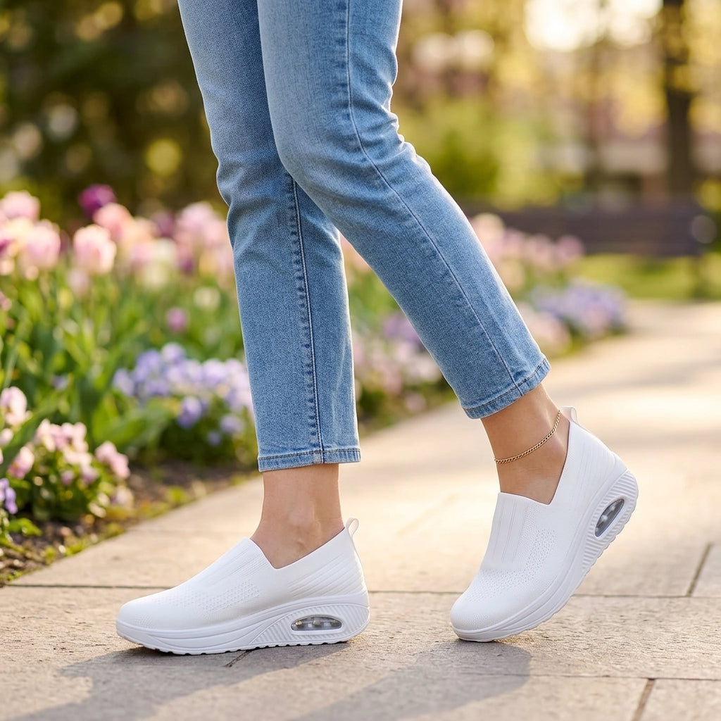 Ewa | Buty Ortopedyczne Damskie – Wygodne Wsuwane Obuwie z Amortyzowaną Podeszwą