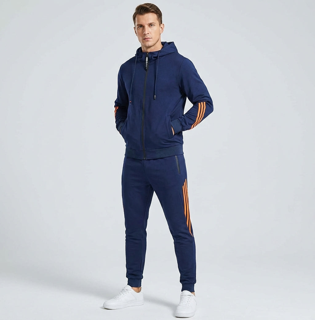 Adrian – Dwuczęściowy zestaw dresowy dla mężczyzn sportowy