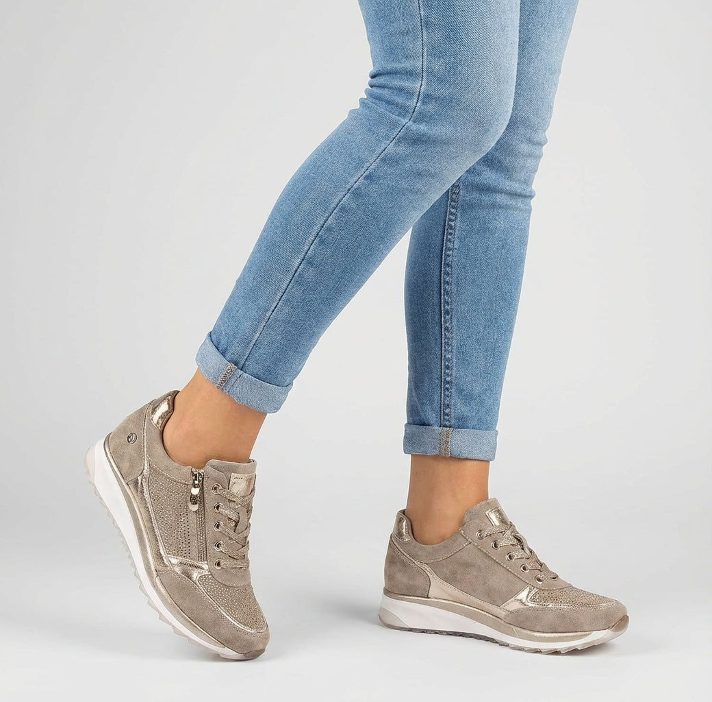 Stylowe Sneakersy Ortopedyczne z Zamkiem - Wygodne i Wsparcie dla Stóp 1