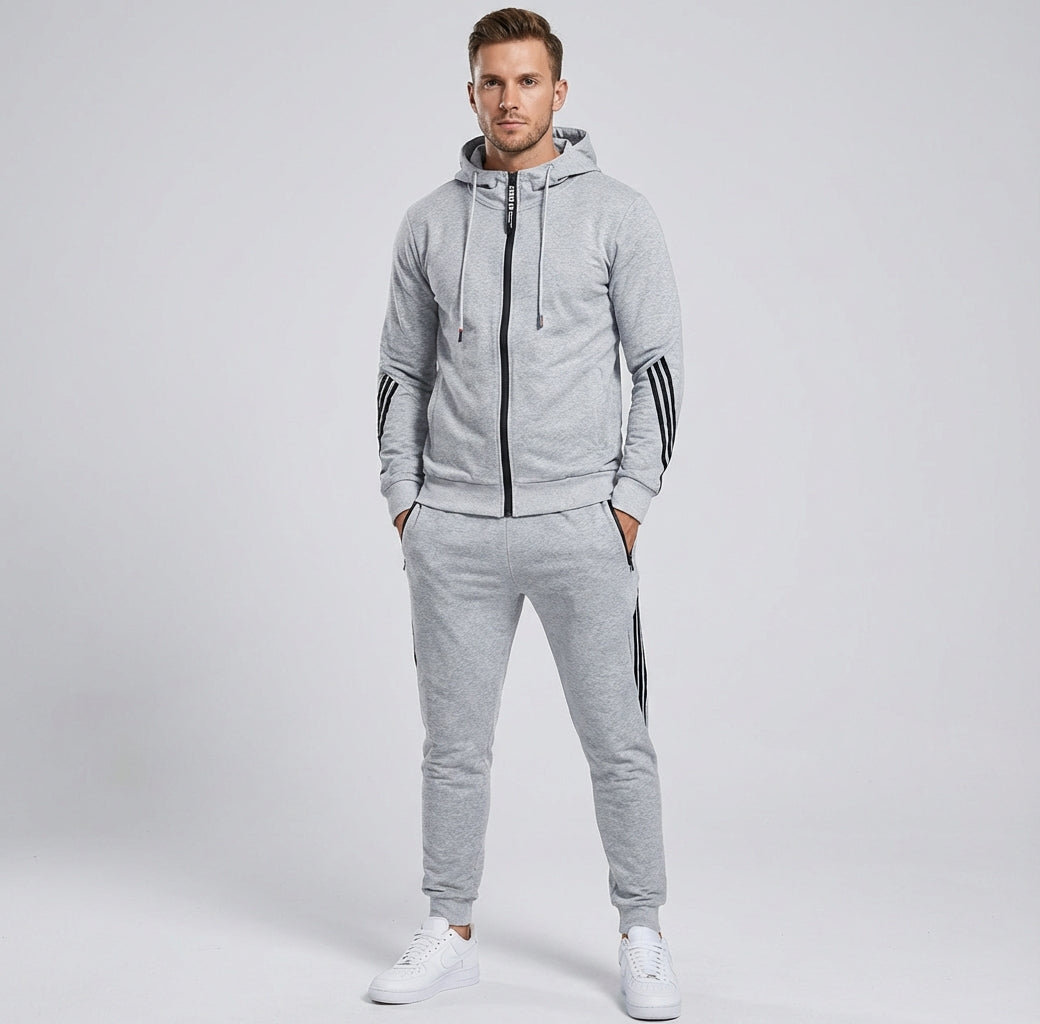 Adrian – Dwuczęściowy zestaw dresowy dla mężczyzn sportowy