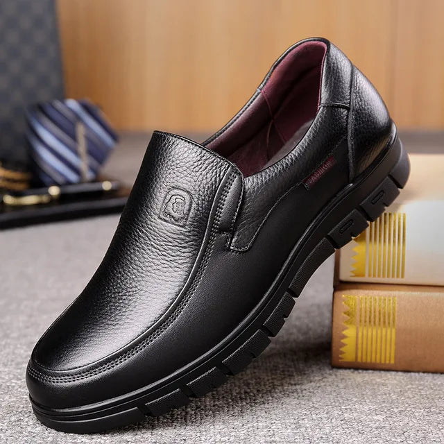 Buty Męskie – Eleganckie Ręcznie Robione Mokasyny z Prawdziwego Materiału, Kowalski Moda
