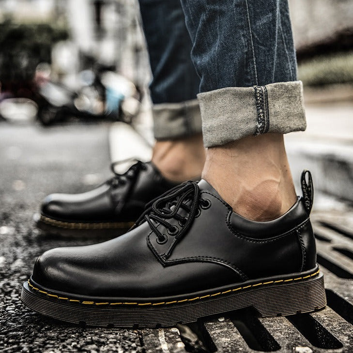 Stylowe Męskie Buty Casualowe z Wysokiej Jakości Skóry | Komfort i Wszechstronność na Każdą Okazję 8