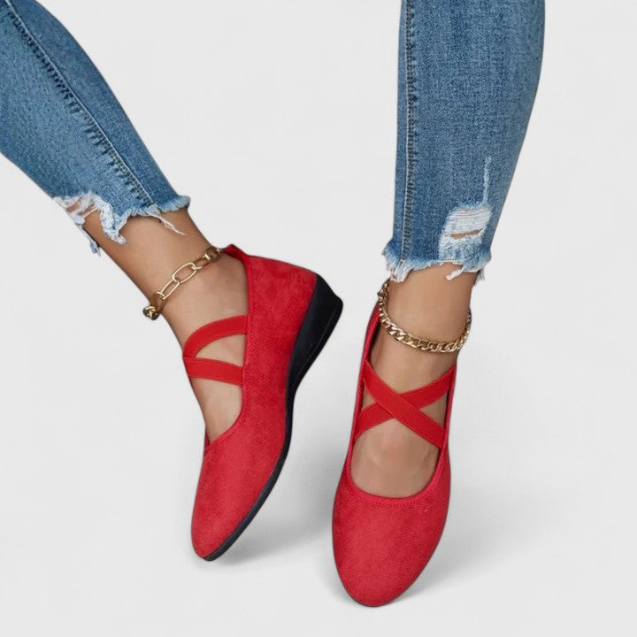 Jynna | Buty Ortopedyczne Damskie – Eleganckie Obuwie na Co Dzień z Doskonałą Amortyzacją