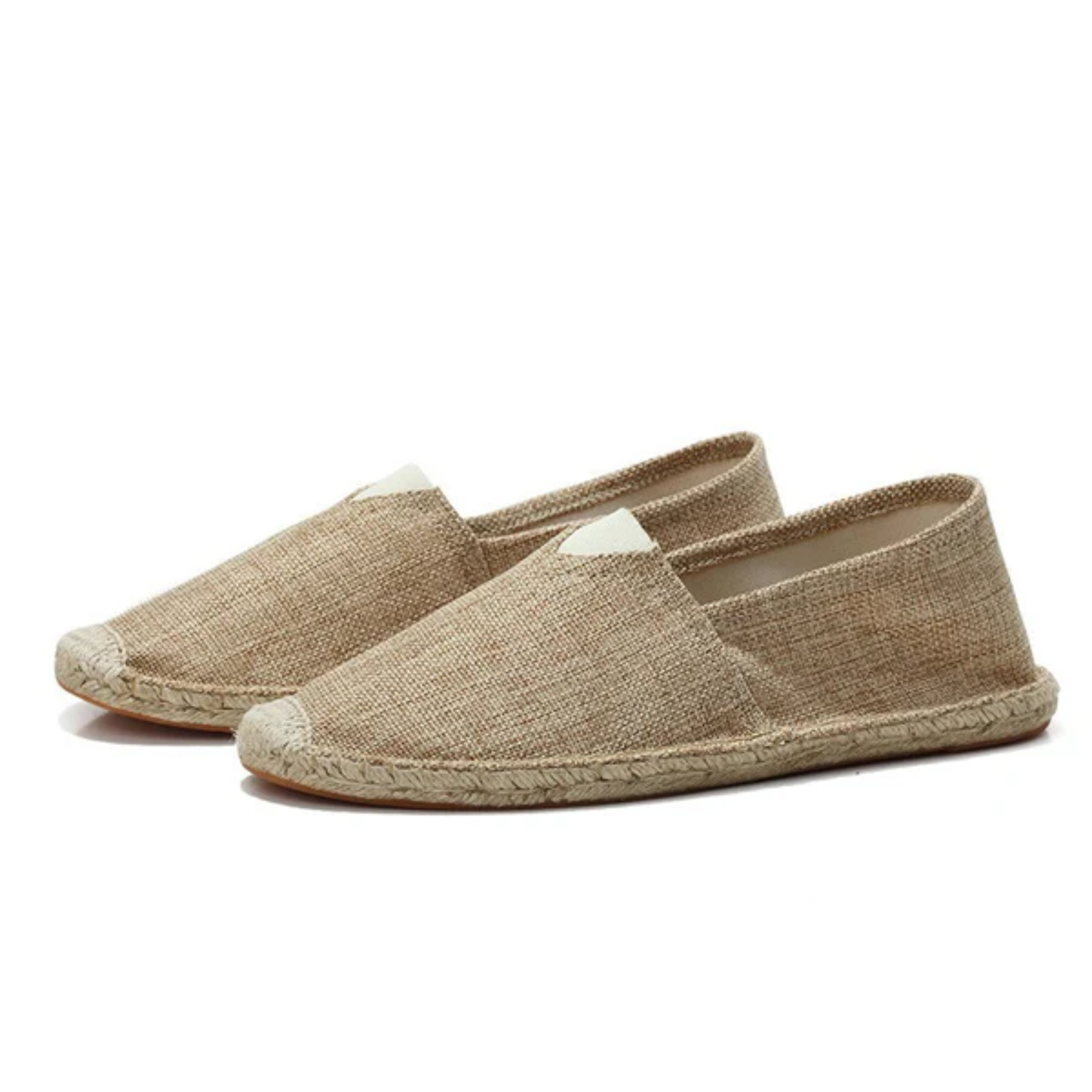 Lino | Espadryle męskie – Oddychające lniane mokasyny na plażę, lekkie i komfortowe