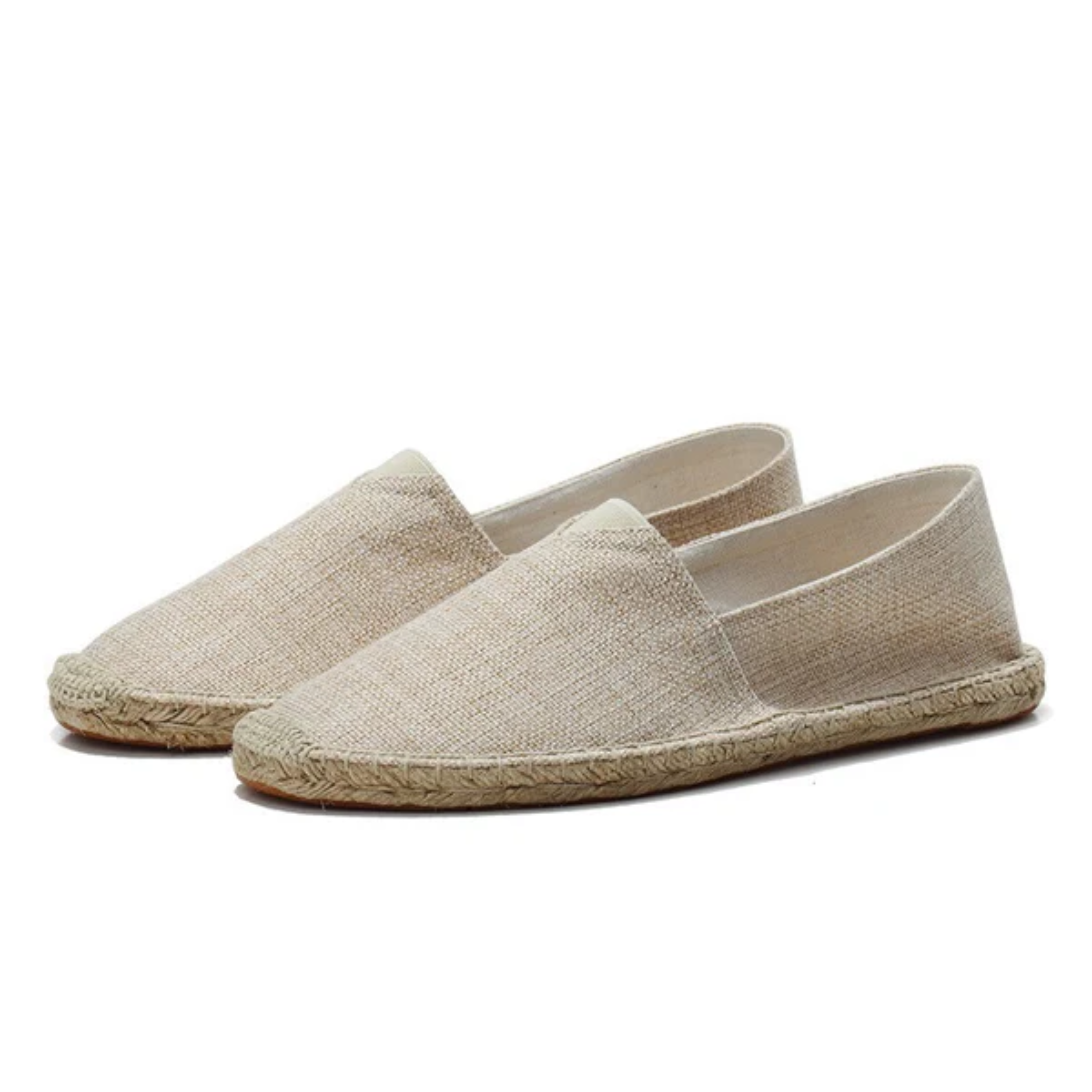 Lino | Espadryle męskie – Oddychające lniane mokasyny na plażę, lekkie i komfortowe