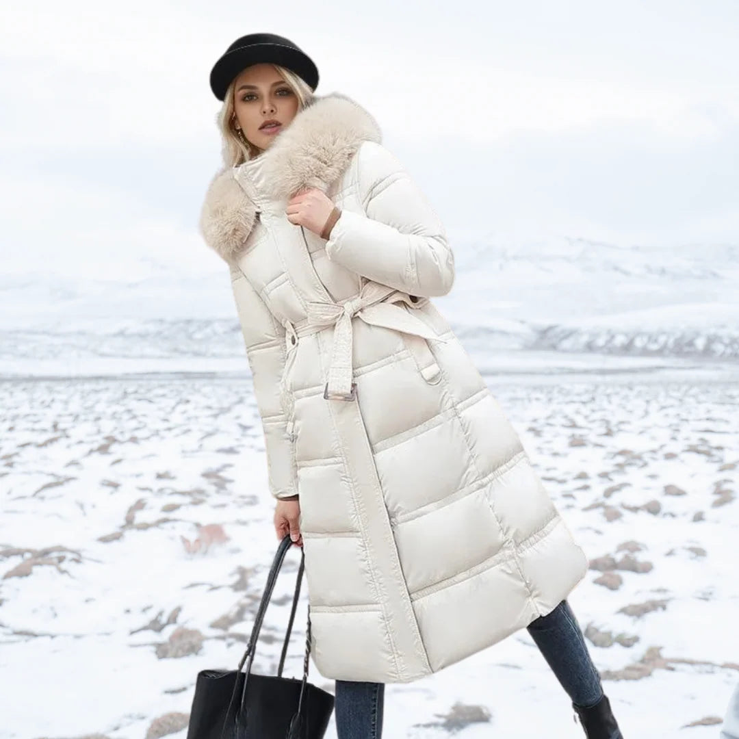 Lucia | Parka Zimowa Damska – Elegancka Kurtka Z Kapturem Z Futrzanym Wykończeniem 10