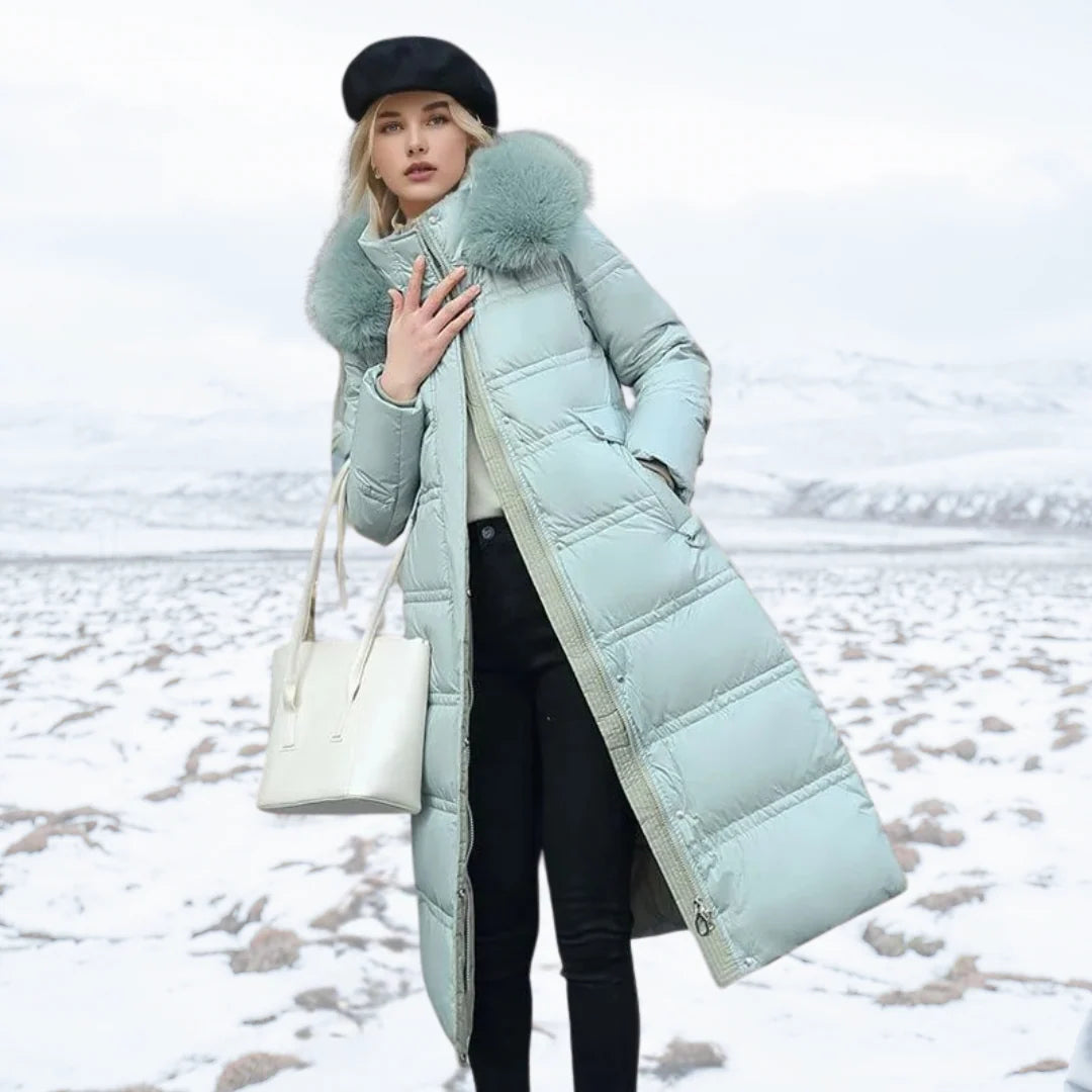 Lucia | Parka Zimowa Damska – Elegancka Kurtka Z Kapturem Z Futrzanym Wykończeniem 9
