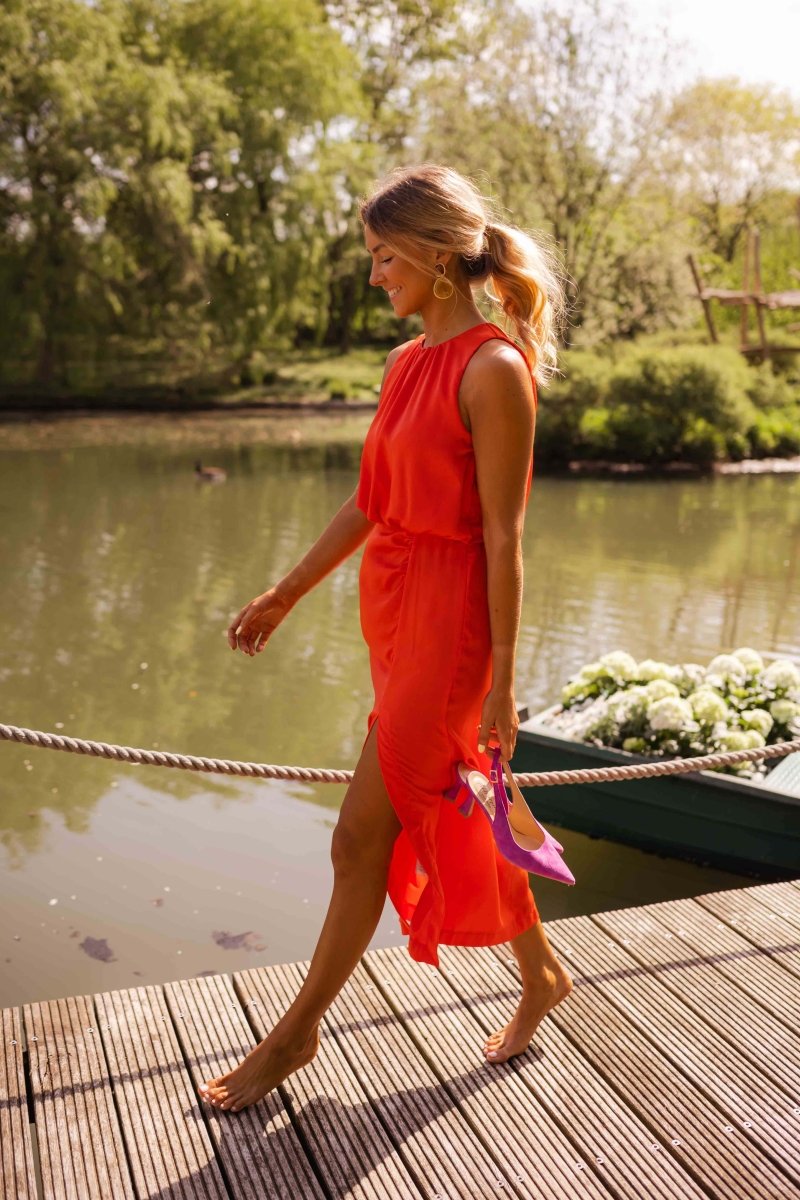 Nicole | Sukienka letnia damska – Elegancka sukienka midi na ciepłe dni 3