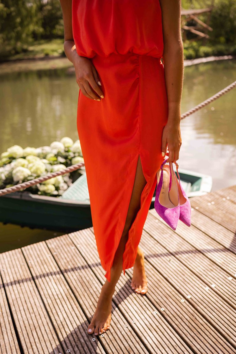 Nicole | Sukienka letnia damska – Elegancka sukienka midi na ciepłe dni 6