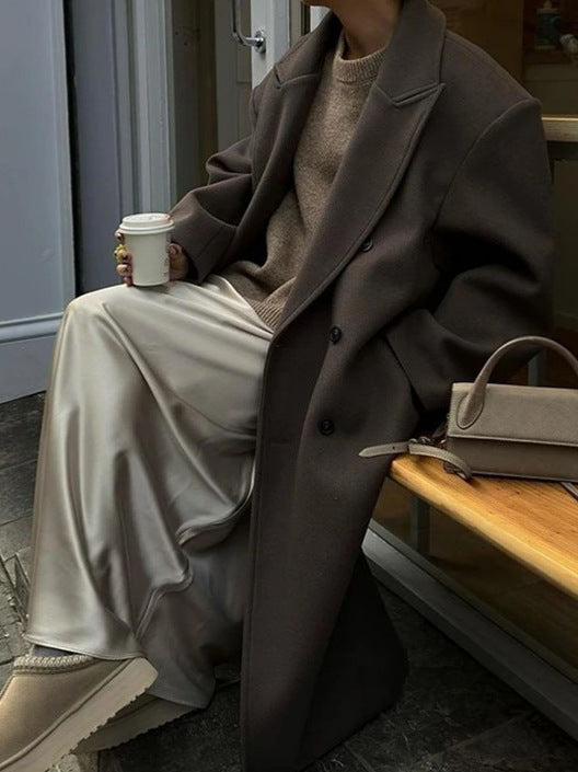 Noëlle | Płaszcz Damski Oversized z Lekkiego Materiału | Stylowy Krój na Wiosenne Dni 1